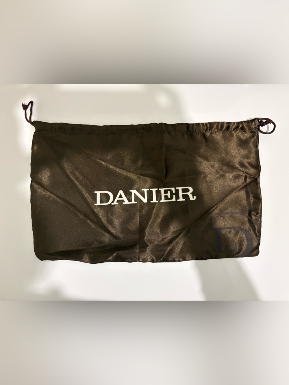 Danier Brown Small Satin Dust Bag